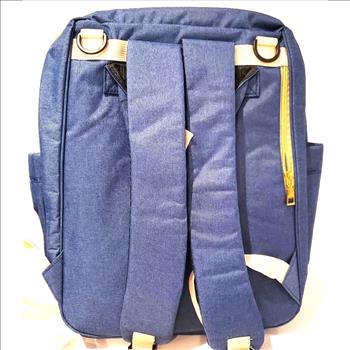Living Traveling Share Large Waterproof Baby Backpack Diaper Bag Maternity Diaper Blue Bag