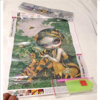 3 Pack of DIY Diamond Painting Kit Unframed 12