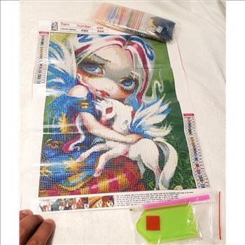 3 Pack of DIY Diamond Painting Kit Unframed 12