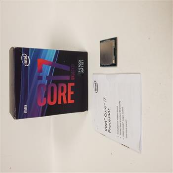 Intel Core i7-9700K LGA1151 Unlocked 3.6GHZ 12MB Cache SRG15 Untested