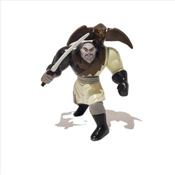 Vintage 1998 McDonald's Happy Meal Toy Disney Mulan Villain Shan Yu Fig 5