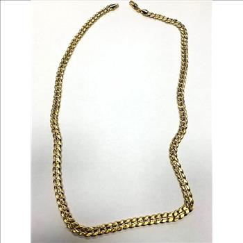 Necklace Stamped 18K