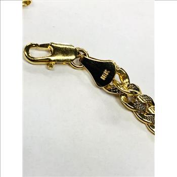 Necklace Stamped 18K