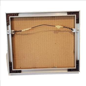 Vintage 1979 Framed Robert Bateman Wily and Wary Red Fox Print