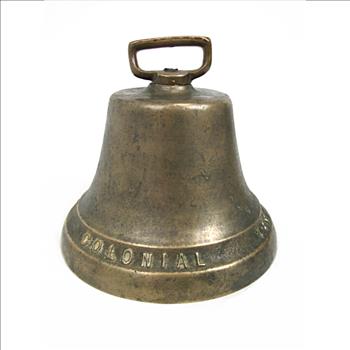 Bronze Colonial Bell - 1918