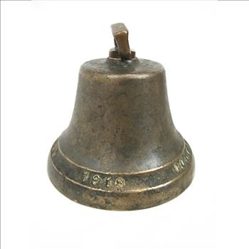 Bronze Colonial Bell - 1918