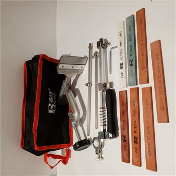 Ruixin Pro Knife Sharpener Aluminium Alloy System Blade Diamond With 7 Stones