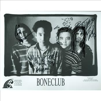 Bone Club American Rock Band All 4 Members Signed Autographed 8x10 Photo w/coa $400 Retail