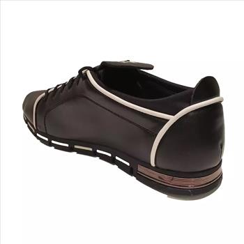 BF Jingpin XiuXian Mens Size 11 Classic Style Black Leather Casual Lace Up Shoes