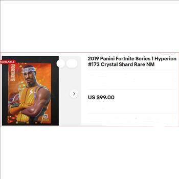 Panini Fortnite Cards Codename E.L.F. #165 & Hyperion #173