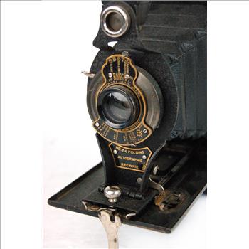 ANTIQUE No 2-A Circa 1915 Autographic Brownie Folding Camera