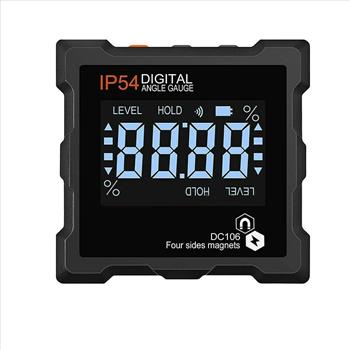 Digital Angle Ruler IP54 Goniometer 4 Sides Magnetic Protractor Angle Gauge