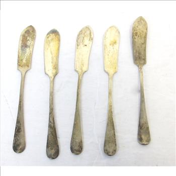 8 Piece Vintage Solid Sterling Silver Flatware