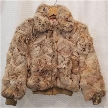 Vintage Rabbit Fur Coat Size - XS / S