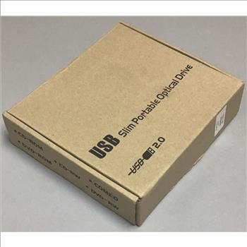 USB Slim Portable Optical Drive DVD DVD-RW CD CD-RW