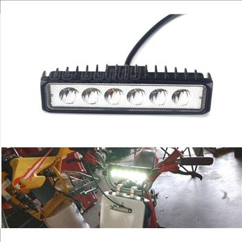 Universal Dirt Bike 6 LED Light Bar 12V/24V Work Light Off Road For Harley Honda
