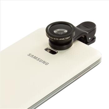 3in1 Fish Eye Wide Angle Macro Telephoto Photo Lens Camera Attachment for Phones 7 Plus