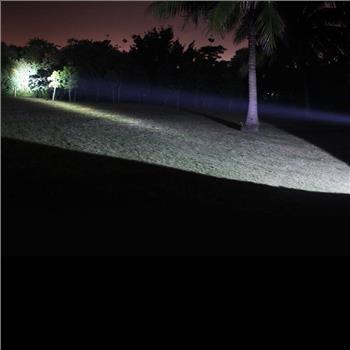 Military Grade Tactical Police Swat Heavy Duty 3W LED Rechargeable Flashlight w Case