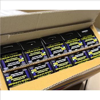 10 Panasonic Light Bulbs 15,000 Hour Retail $104.90