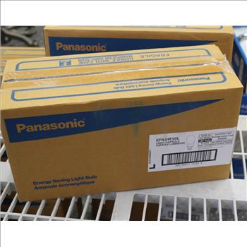 10 Panasonic Light Bulbs 15,000 Hour Retail $104.90