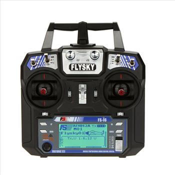 FLYSKY FS i6 2.4G 6 Channel RC Remote Control Radio Transmitter w/ iA6 Receiver