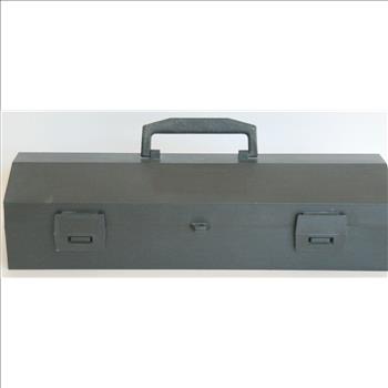 Set of Two Black Tool Boxes