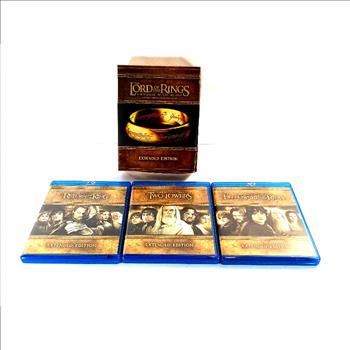 The Lord of the Rings: Trilogy (15 Blu-ray/DVD Set) Bilingual Extended Edition