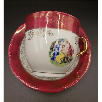VTG Thun Karlovarsky Porcelan Czech Republic Cup and Saucer Set