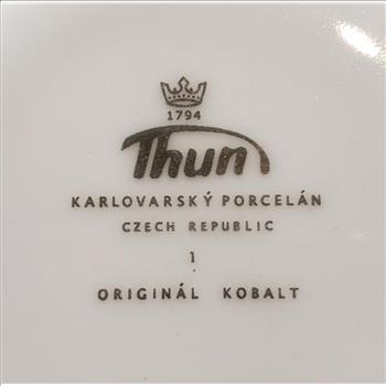 VTG Thun Karlovarsky Porcelan Czech Republic Cup and Saucer Set