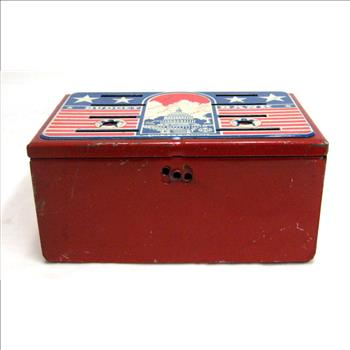 Vintage Budget Bank Coin Bank - Circa 1950's
