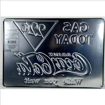 New Coca Cola Coke Gas Today Sign