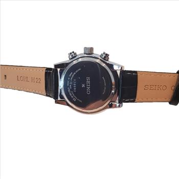 Mens Seiko Prospex Solar Diver Wrist Watch Black