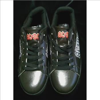 New, Men ACDZ Print Lace Up Sneaker Shoes, Size 8