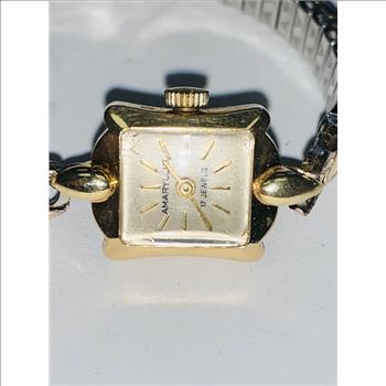 Amaryllis 14kt Jewel Vintage Watch