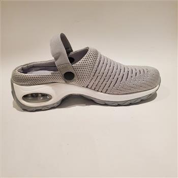 Ladies Arch Support Air Cushion Slip On Shoes Gray Size 7