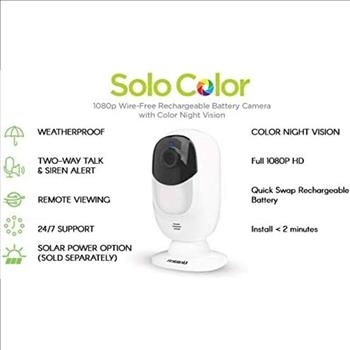 Uniden Solo Color Security Camera, 1080p