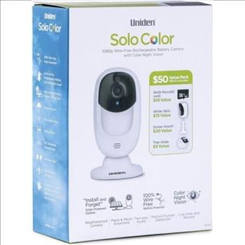 Uniden Solo Color Security Camera, 1080p