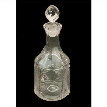 CIRCA 1930'S Depression Glass Decanter