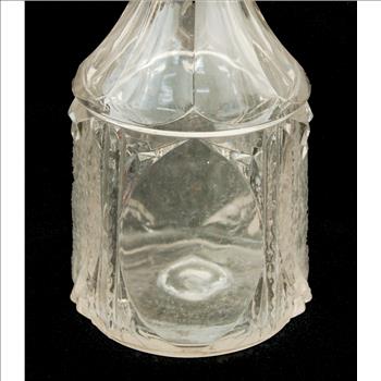 CIRCA 1930'S Depression Glass Decanter