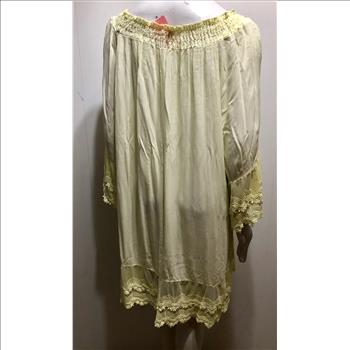 New-Sample Scandal Dress made in Italy Yellow Size M