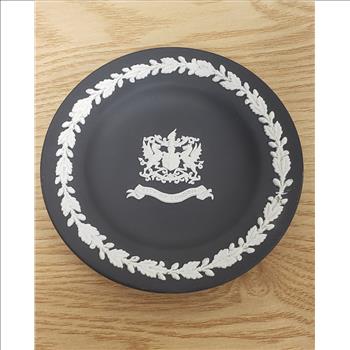 Vintage WEDGWOOD Jasper Black 4.24