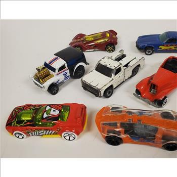 Vintage Hot Wheels Die Cast Cars & Trucks Lot of 10 PCS Malaysia