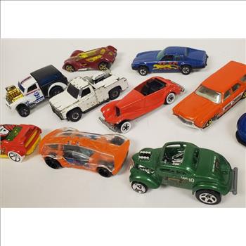Vintage Hot Wheels Die Cast Cars & Trucks Lot of 10 PCS Malaysia