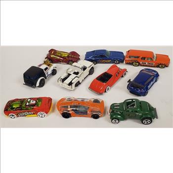 Vintage Hot Wheels Die Cast Cars & Trucks Lot of 10 PCS Malaysia