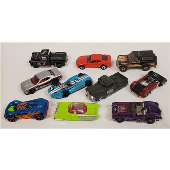 10 PC Lot of Vintage Hot Wheels Die Cast Cars & Trucks Malaysia