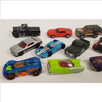 10 PC Lot of Vintage Hot Wheels Die Cast Cars & Trucks Malaysia