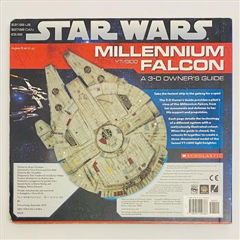 Star Wars Millennium Falcon YT-1300 A 3-D Owners Guide Scholastic 2010