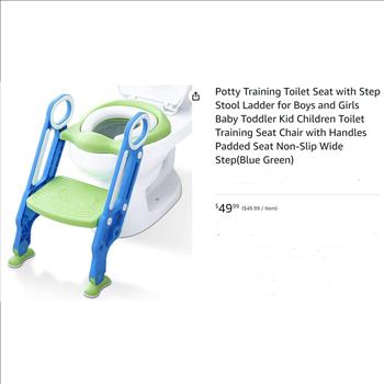 Toddler Potty Training Ladder Seat by Growthpic