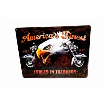 Large Harley Davidson Metal Sign