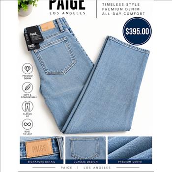 Women's Paige Jeans Sz 28 Compare at $300.00